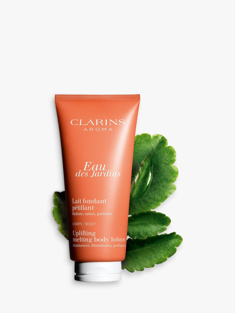 Clarins Eau des Jardins melting body lotion 200ml - British product