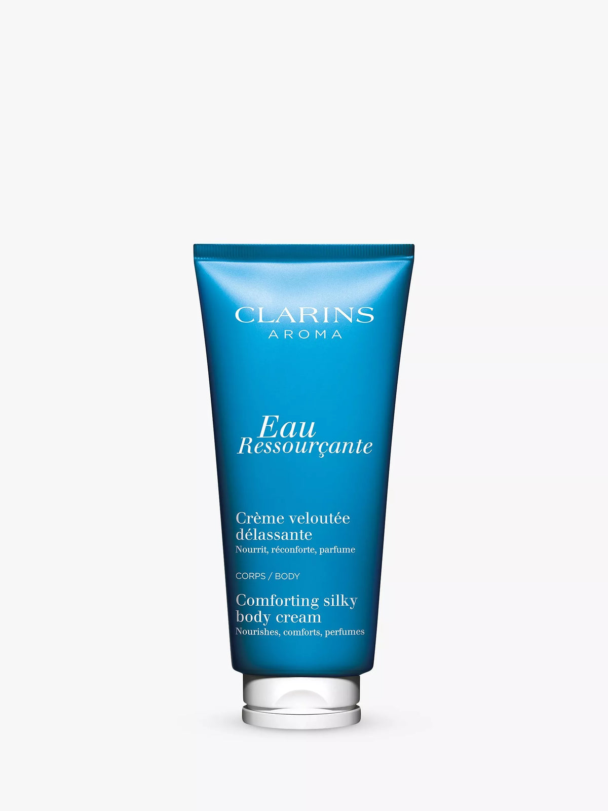 Clarins Eau Ressourçante Comforting Silky Body Cream 200ml (British brand)
