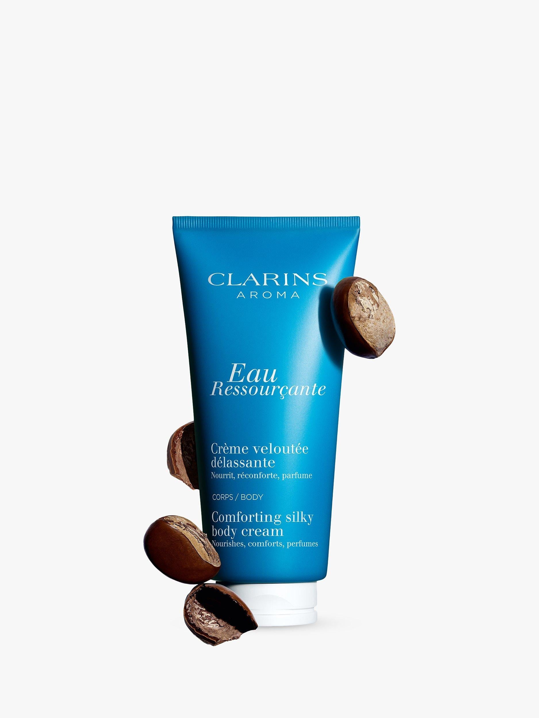 Clarins Eau Ressourçante Comforting Silky Body Cream 200ml (British brand)