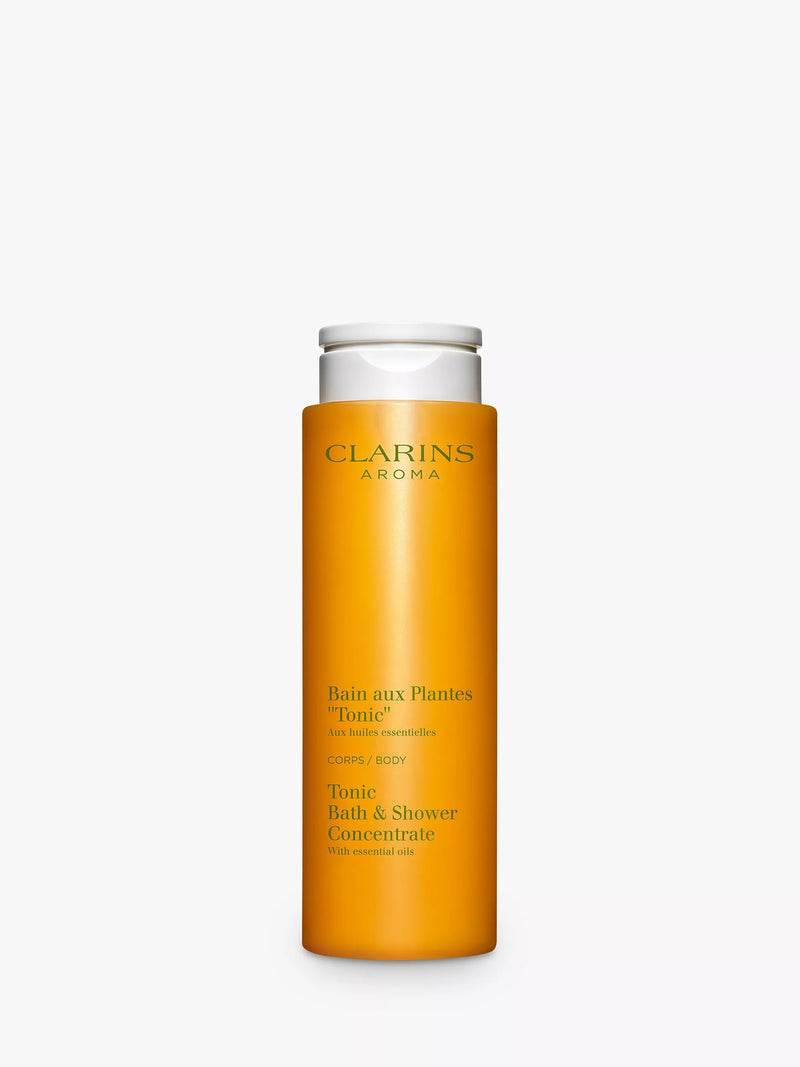 Clarins Tonic Bath and Shower Concentrate eco-refillable 200ml - British product