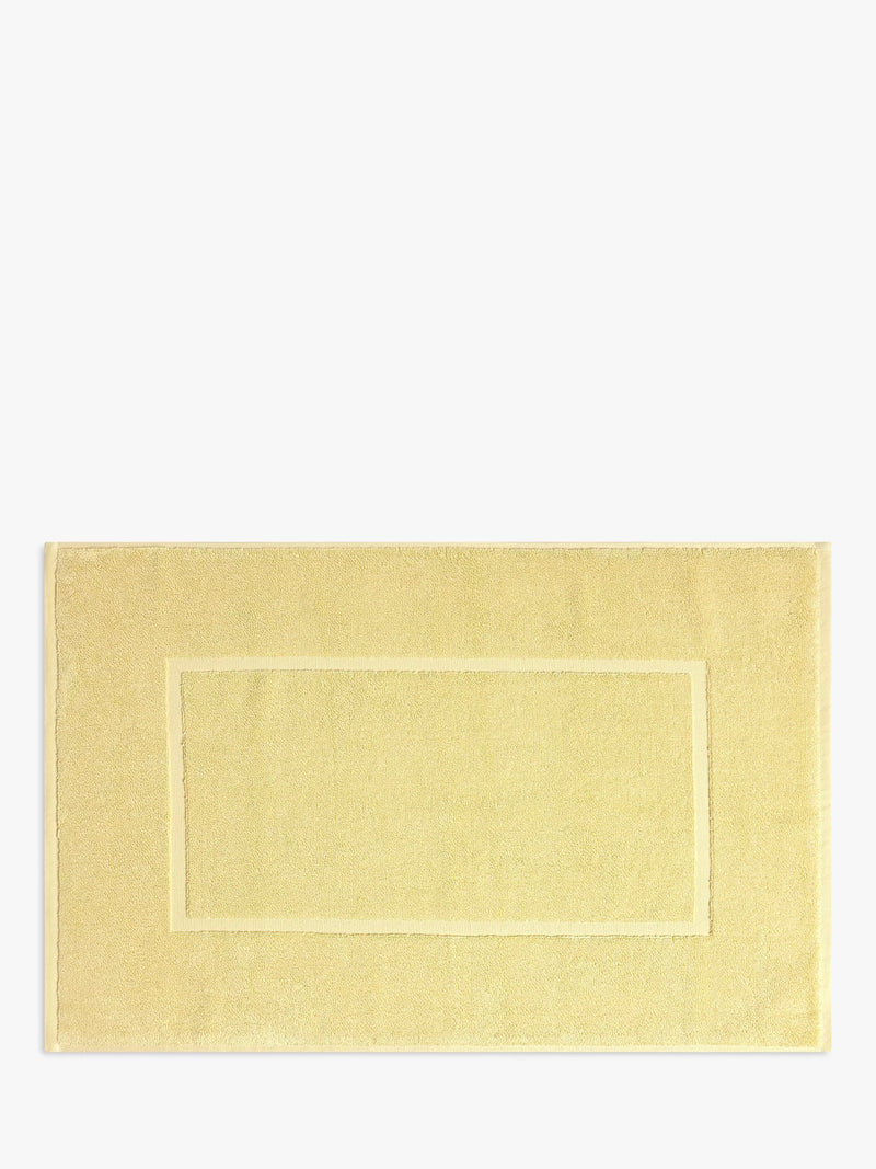 John Lewis Egyptian Cotton Bath Mat, Soft Yellow