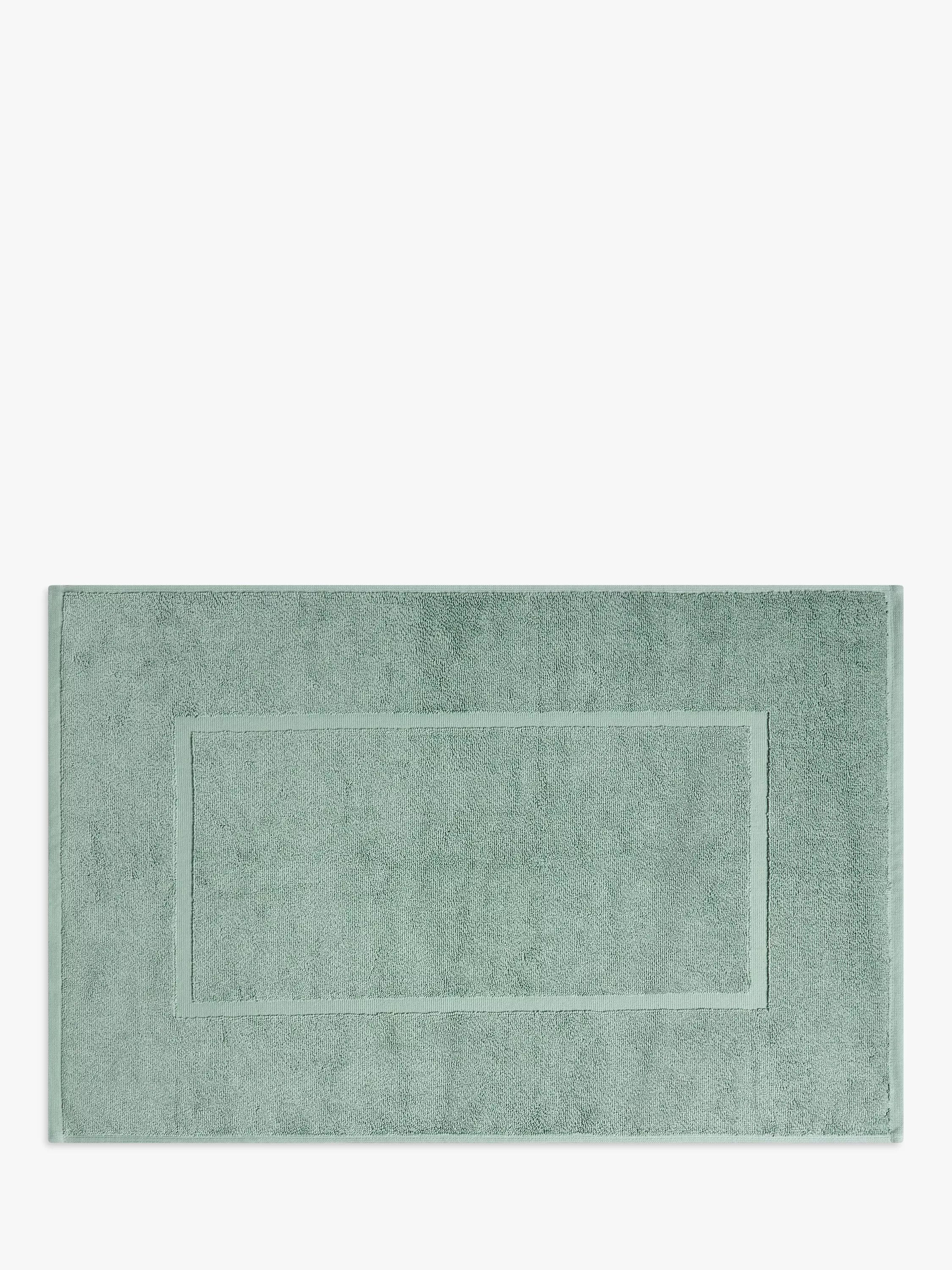 John Lewis Egyptian Cotton Bath Mat, Sage