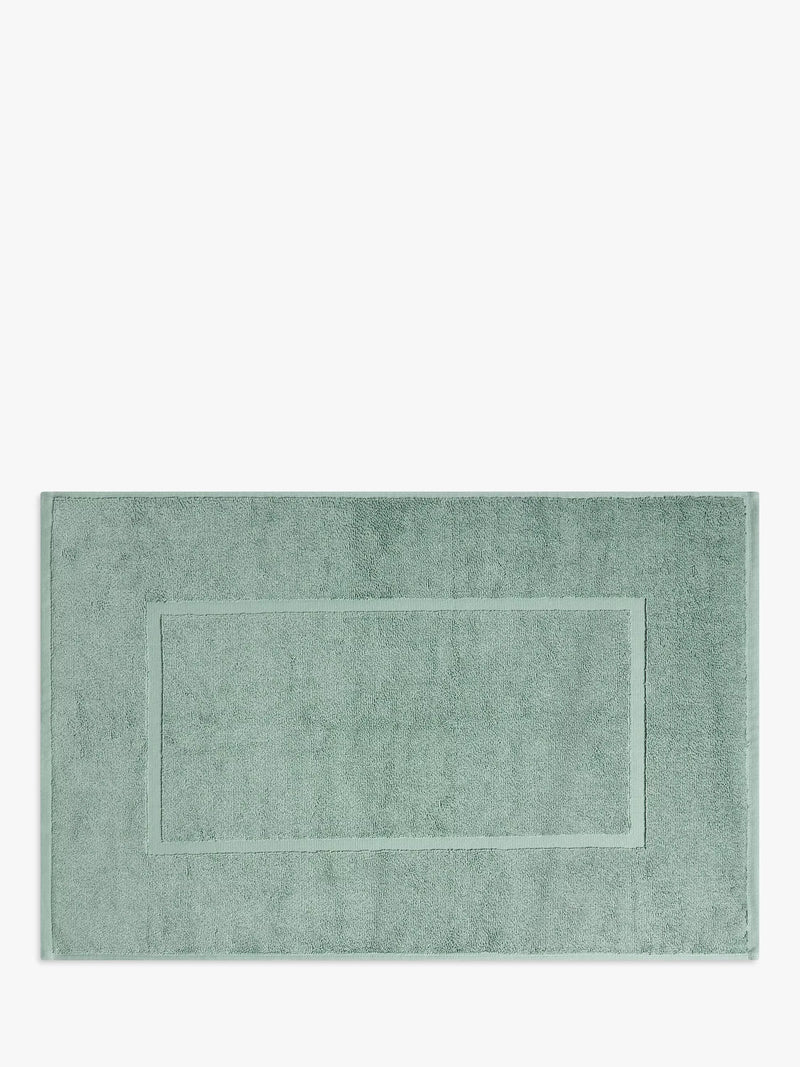 John Lewis Egyptian Cotton Bath Mat, Sage