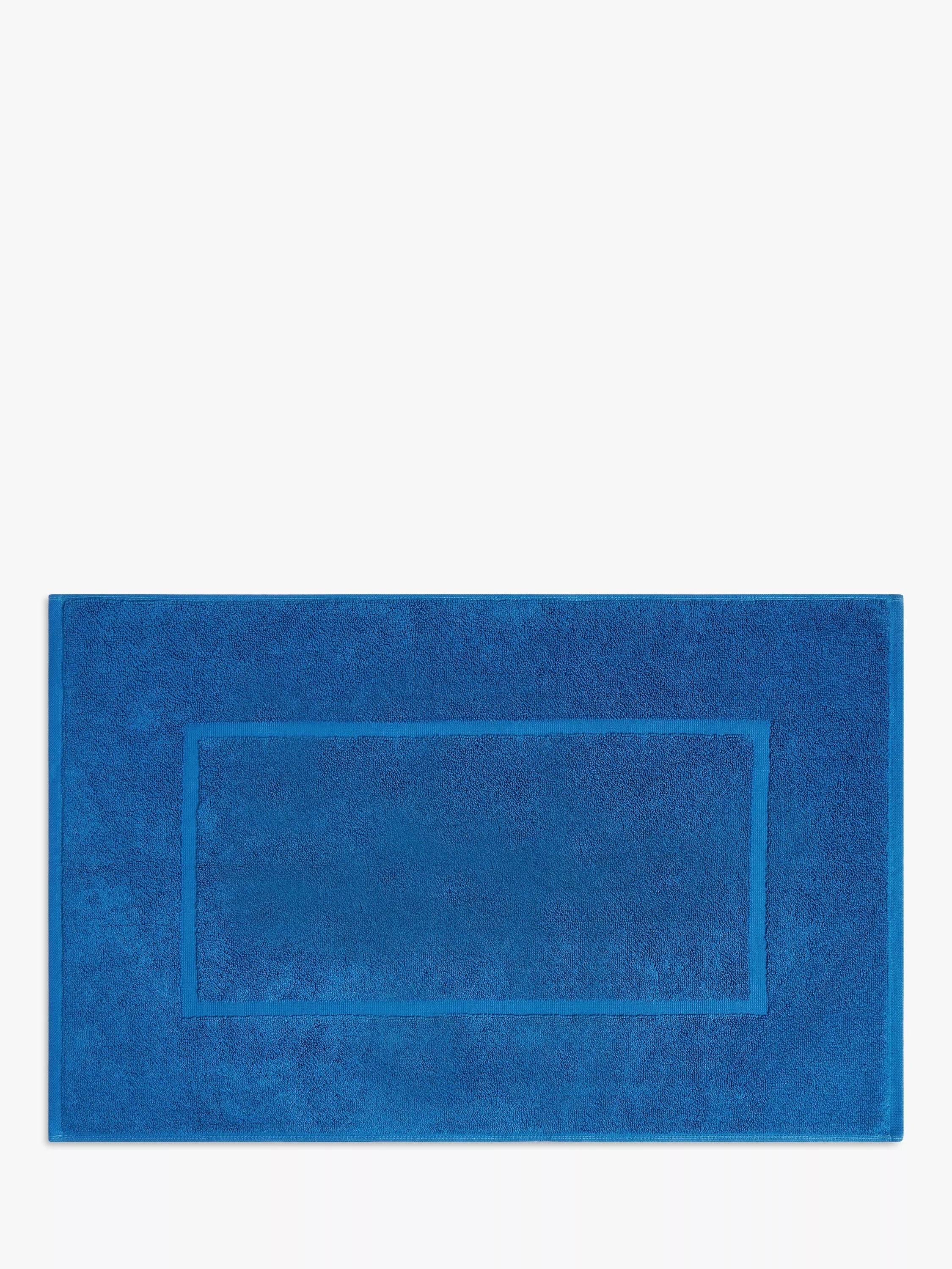 John Lewis Egyptian Cotton Bath Mat, Ultra Marine