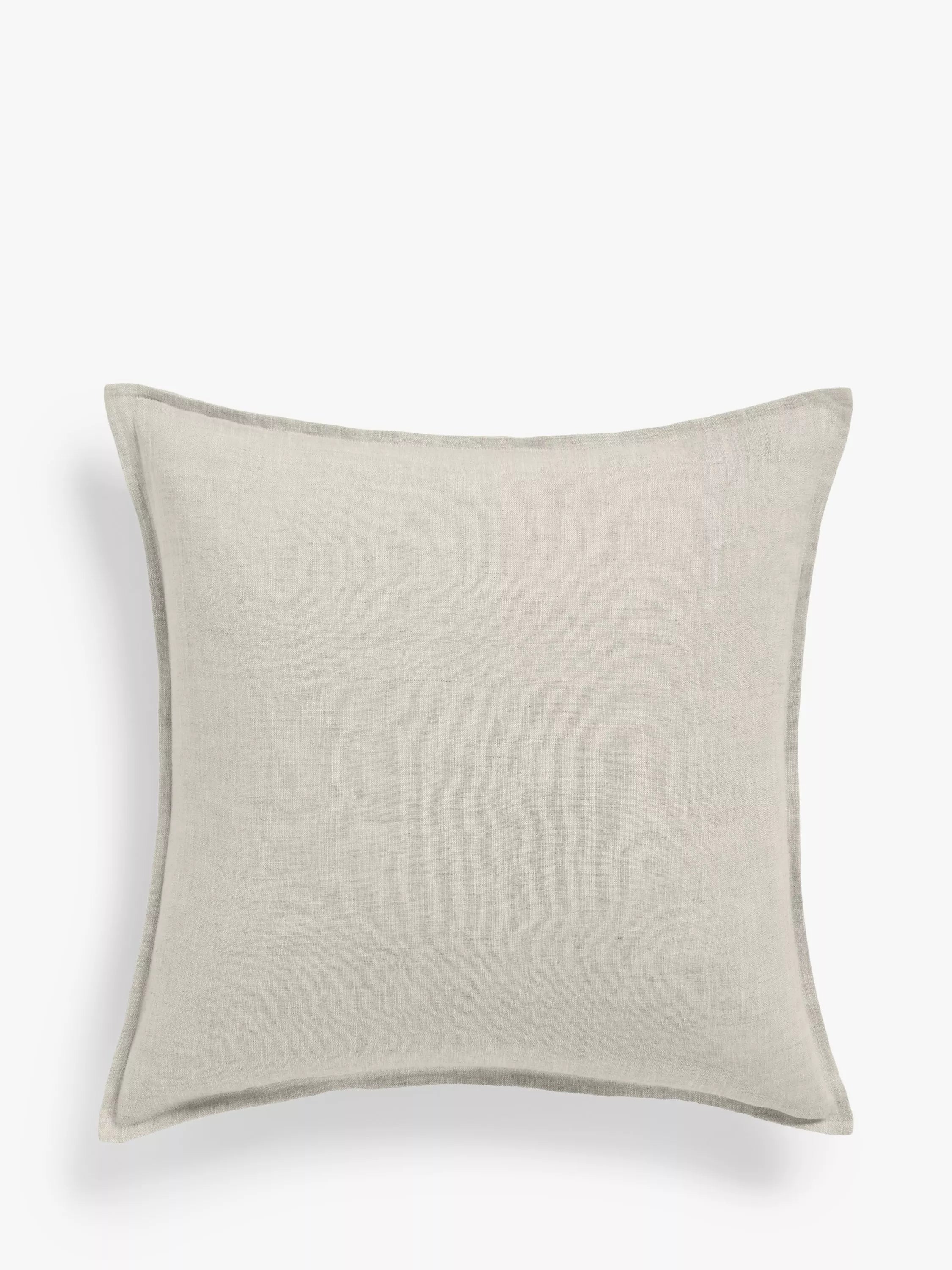 Coussin décoratif en lin John Lewis 50 x 50 cm