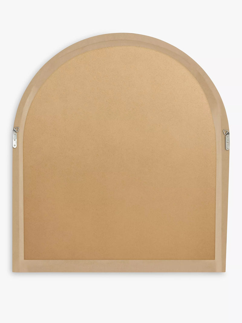 John Lewis solid oak overmantel mirror 101x90cm - British product