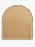 John Lewis solid oak overmantel mirror 101x90cm - British product