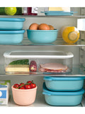 Mepal Cirqula rectangular food storage bowl 1L, UK version