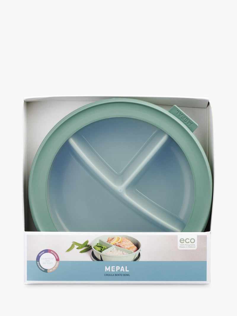 Mepal round bento bowl Nordic Sage 1L, imported from the UK
