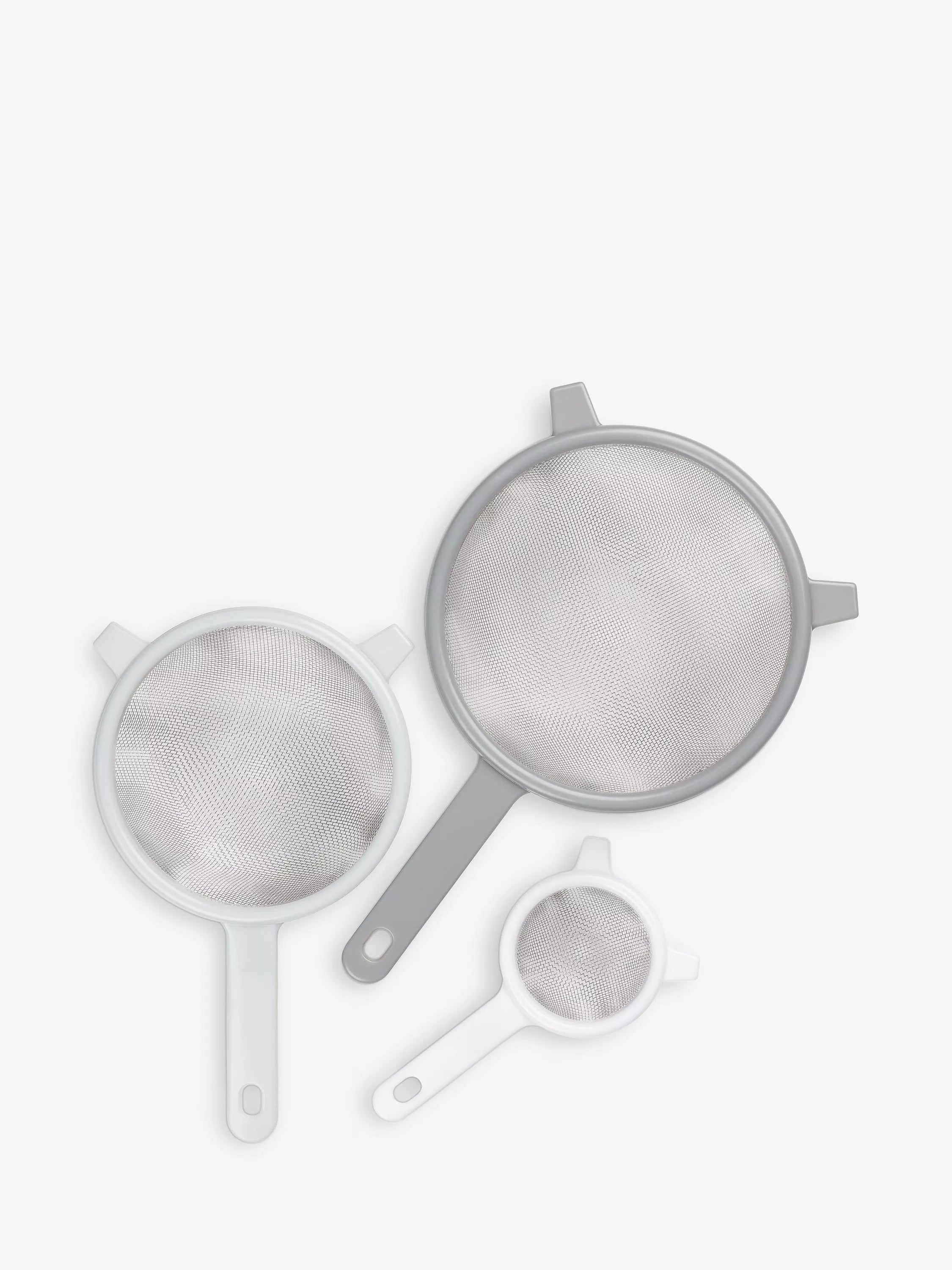 Tala Kitchen Sieves set of 3 in grey (British brand)