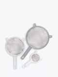 Tala Kitchen Sieves set of 3 in grey (British brand)