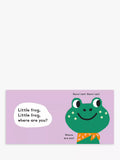 Baby lift-the-flap board book with mirrors, UK version