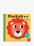 Nosy Crow Peekaboo Löwe Pappbuch mit Schiebern und Spiegel, UK-Version