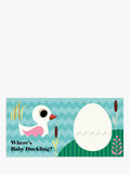 Lift-the-flap kids' book featuring Baby Bunny and a mirror surprise (British brand)