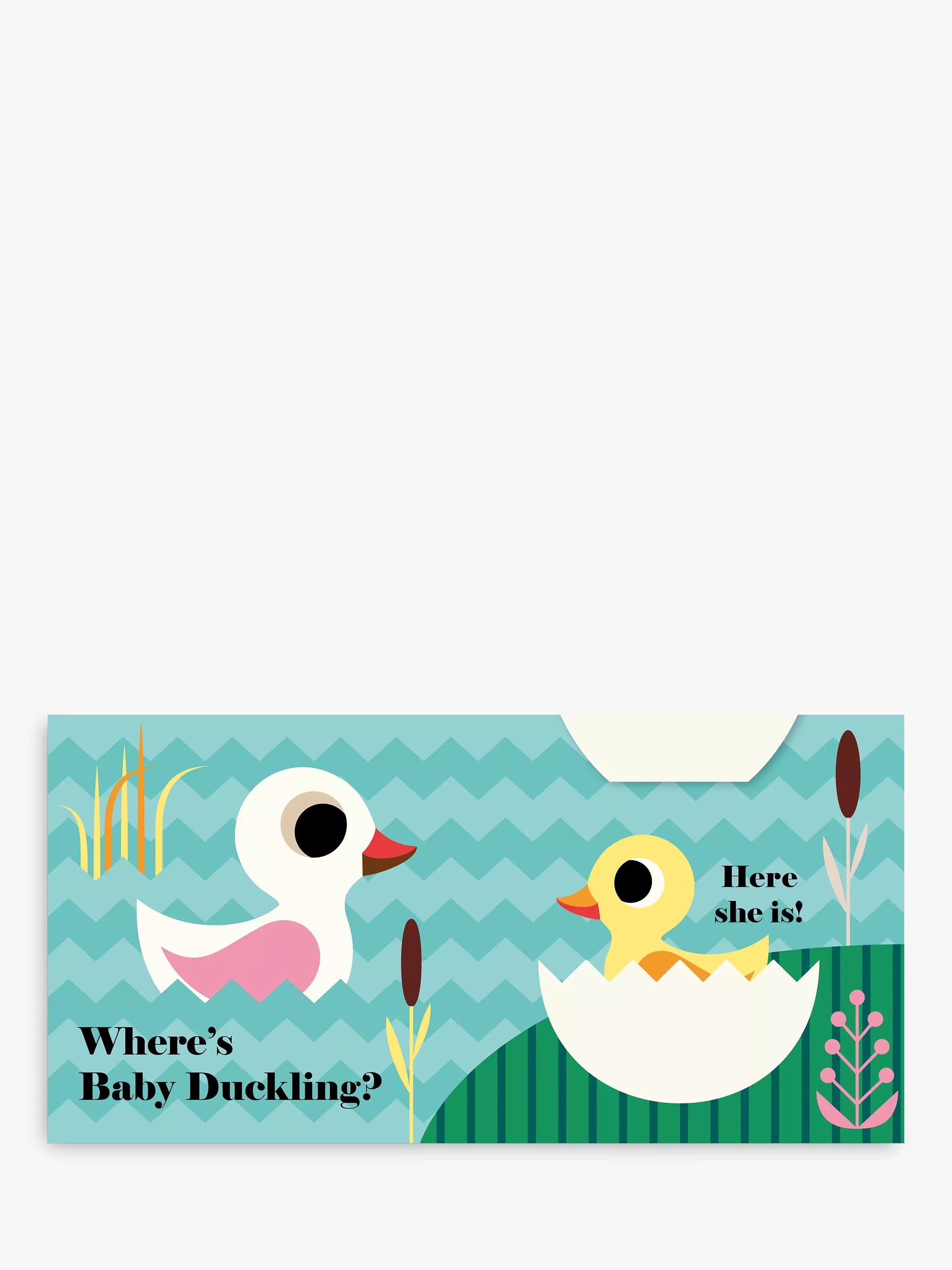 Lift-the-flap kids' book featuring Baby Bunny and a mirror surprise (British brand)
