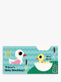Lift-the-flap kids' book featuring Baby Bunny and a mirror surprise (British brand)