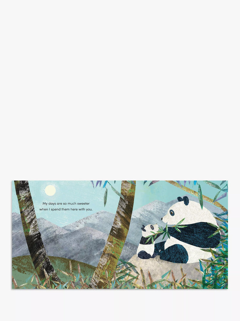 Children's picture book with silver foil pages (British brand)