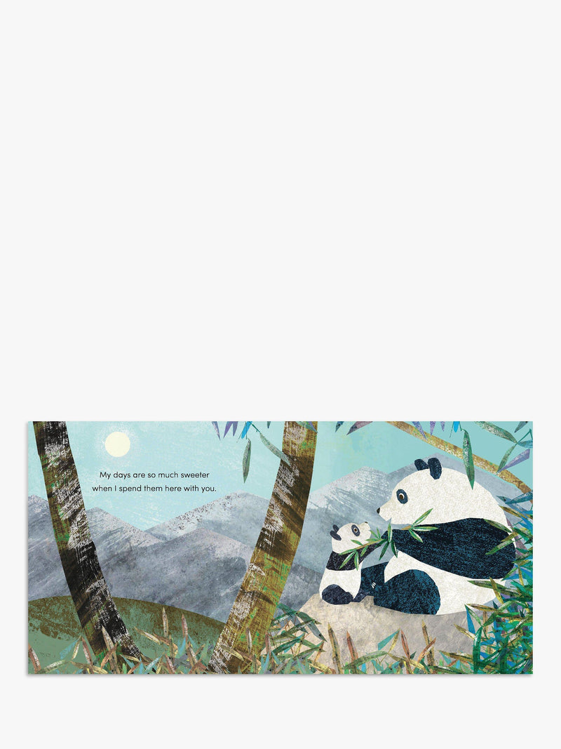 Children's picture book with silver foil pages (British brand)
