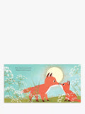 Kids' picture book about brotherly love with gold foil pages (British brand)