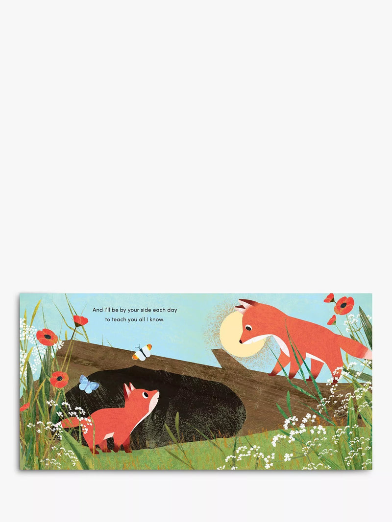 Kids' picture book about brotherly love with gold foil pages (British brand)