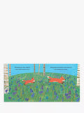Kids' picture book about brotherly love with gold foil pages (British brand)