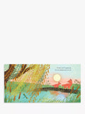 Kids' picture book about brotherly love with gold foil pages (British brand)