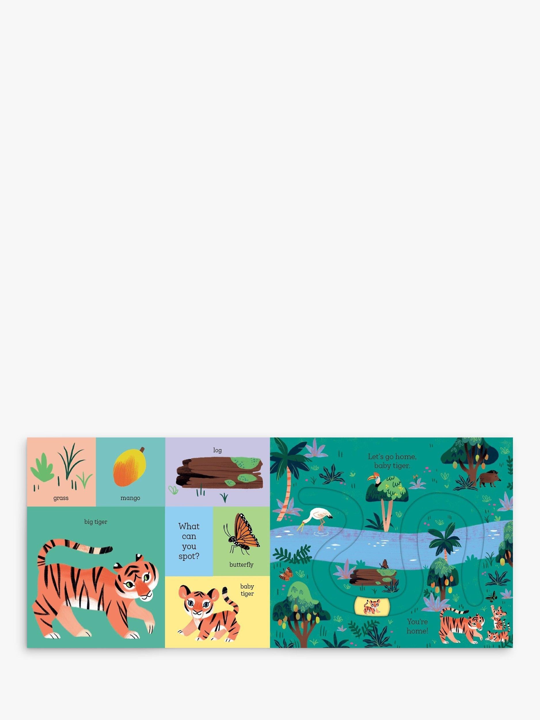 Let's Go Home, Baby Tiger interactive board book, UK version