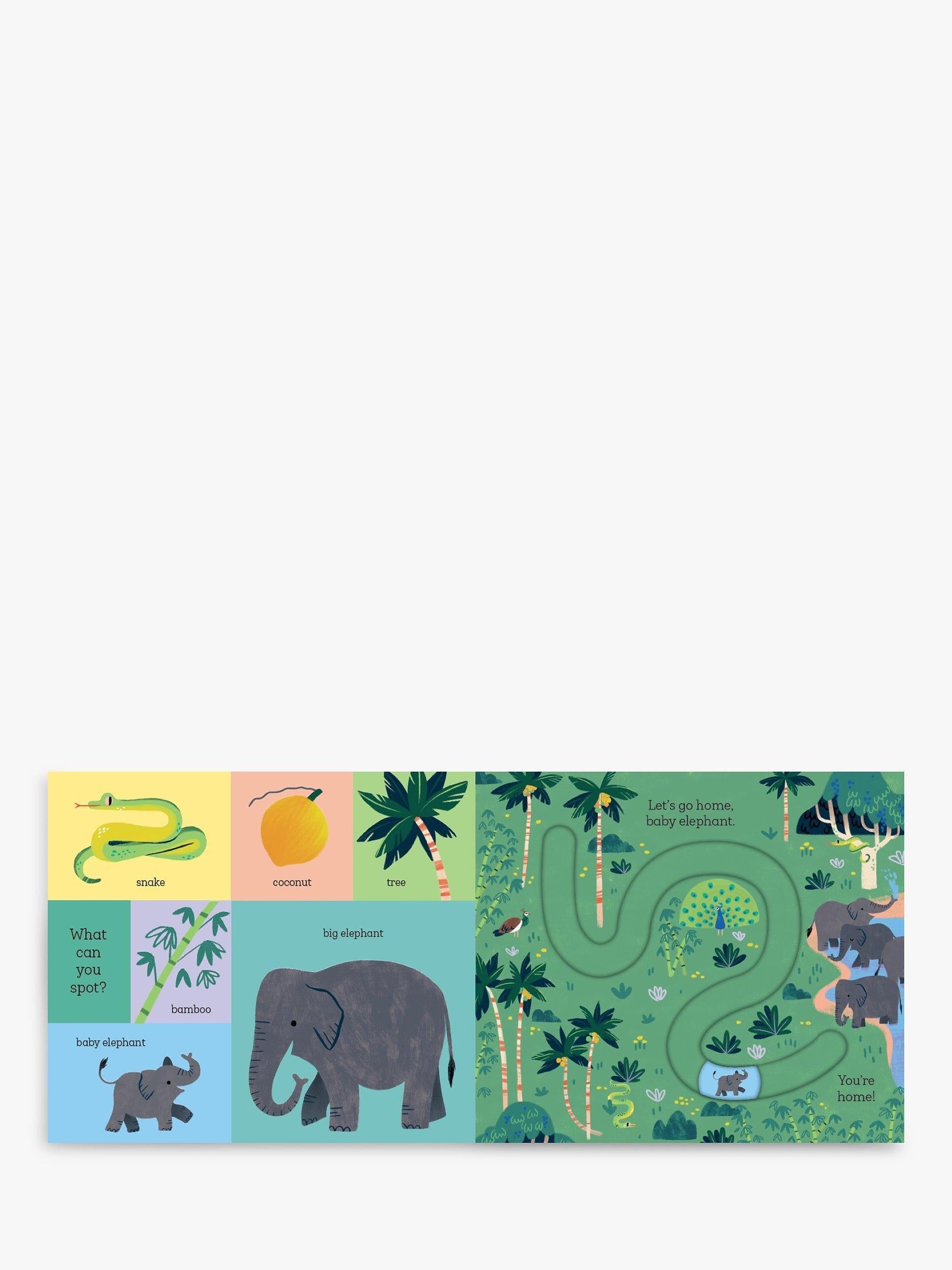 Let's Go Home, Baby Tiger interactive board book, UK version