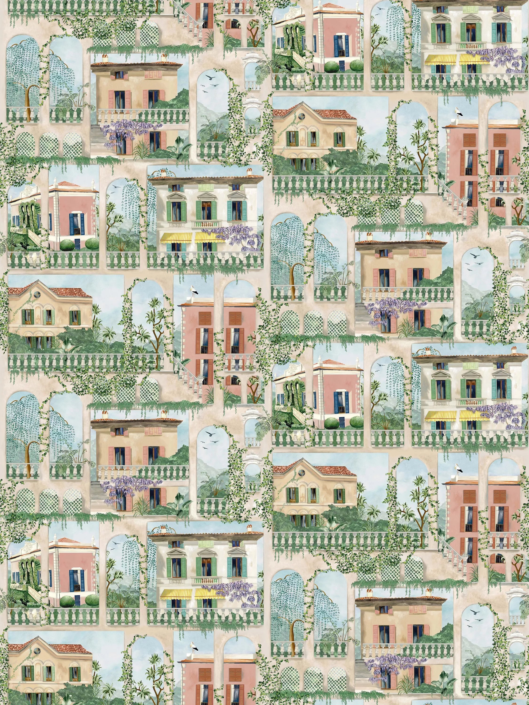 Osborne & Little Villa Como Wallpaper, W7813-01