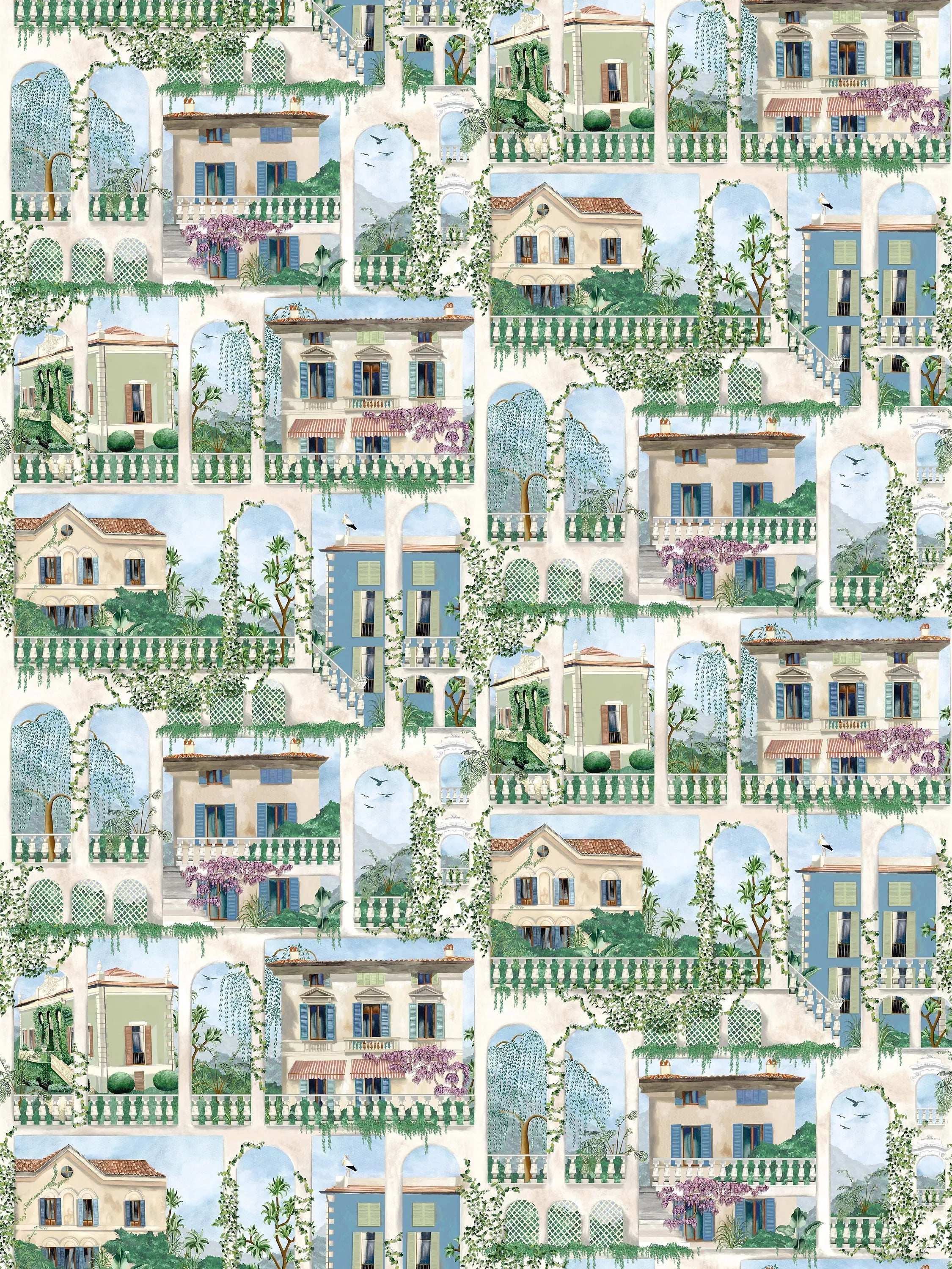 Osborne & Little Villa Como Wallpaper, W7813-02
