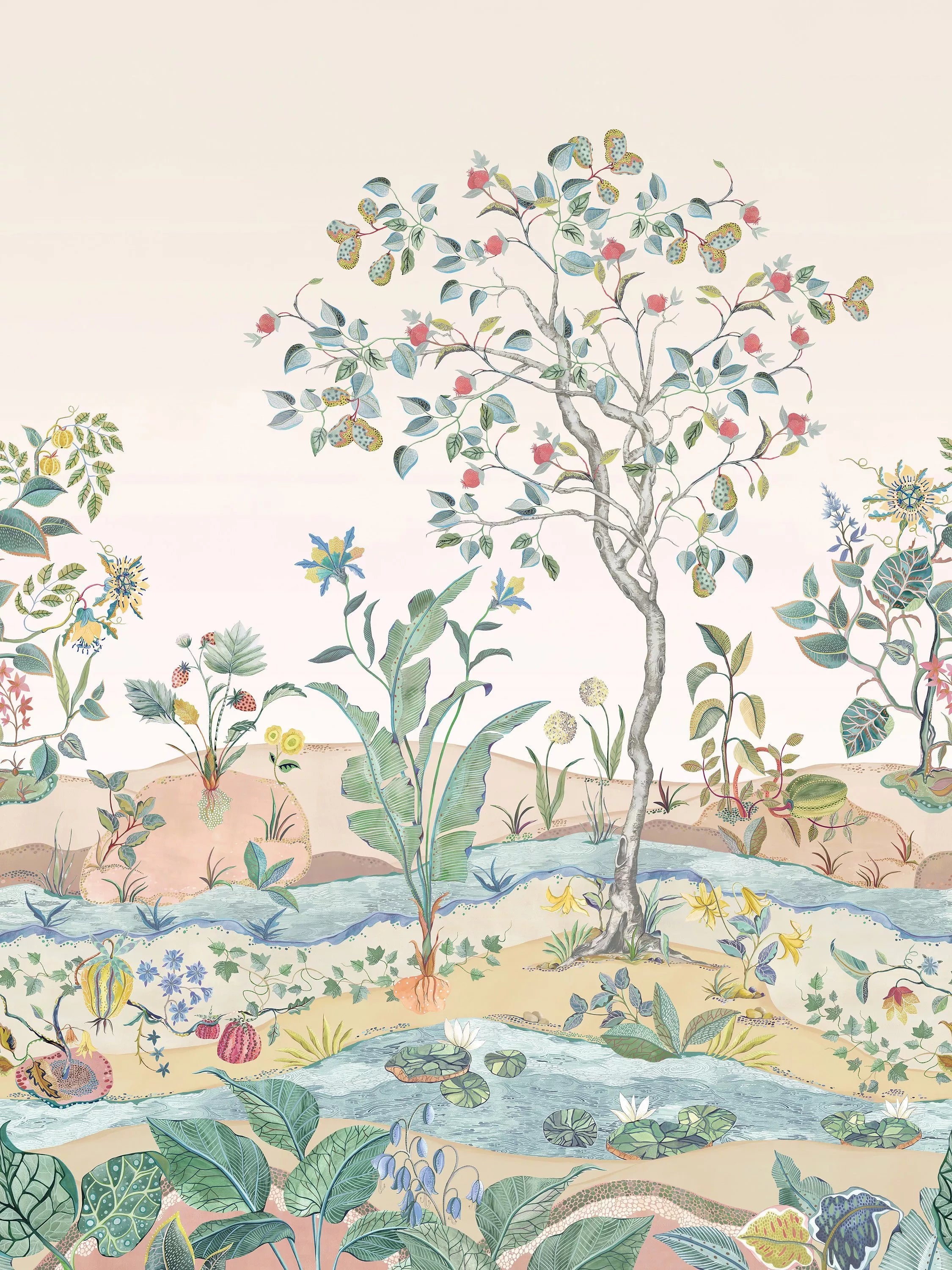 Osborne & Little Mythica Wallpaper Mural, W7817-02