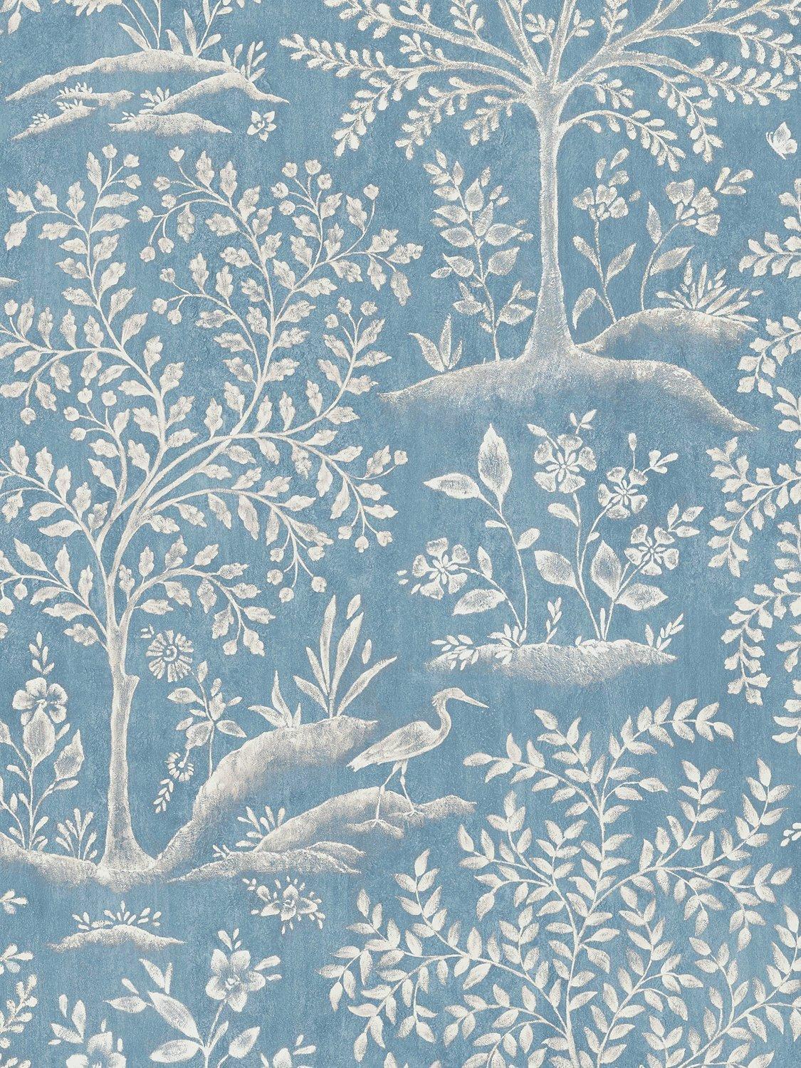 Nina Campbell Forest Wallpaper woodland design, imported from the UK
