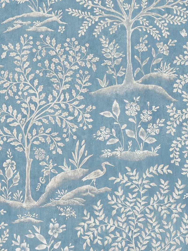 Nina Campbell Forest Wallpaper woodland design, imported from the UK