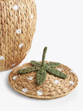 John Lewis strawberry water hyacinth storage basket medium - British product