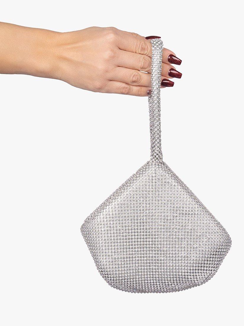 Paradox London Dua Embellished evening clutch bag imported from the UK