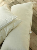 Nkuku Cushion Pad Feather Filled 65x45cm, imported from the UK