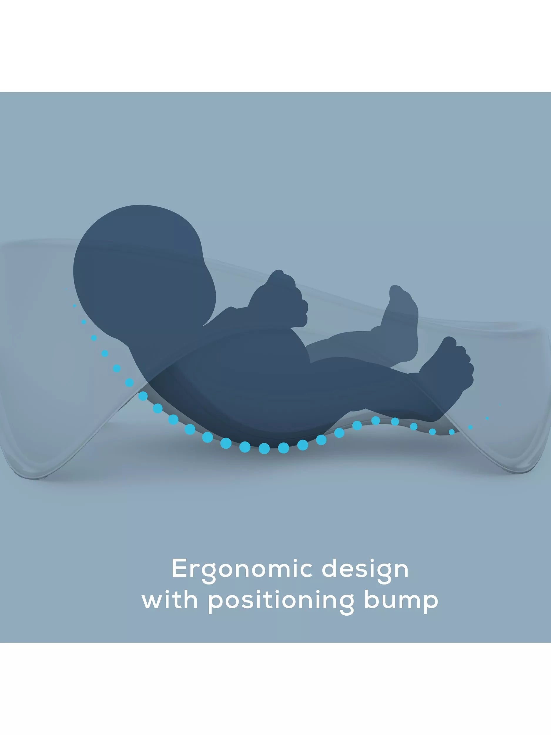 Angelcare 2-in-1 baby bathtub in white - British product