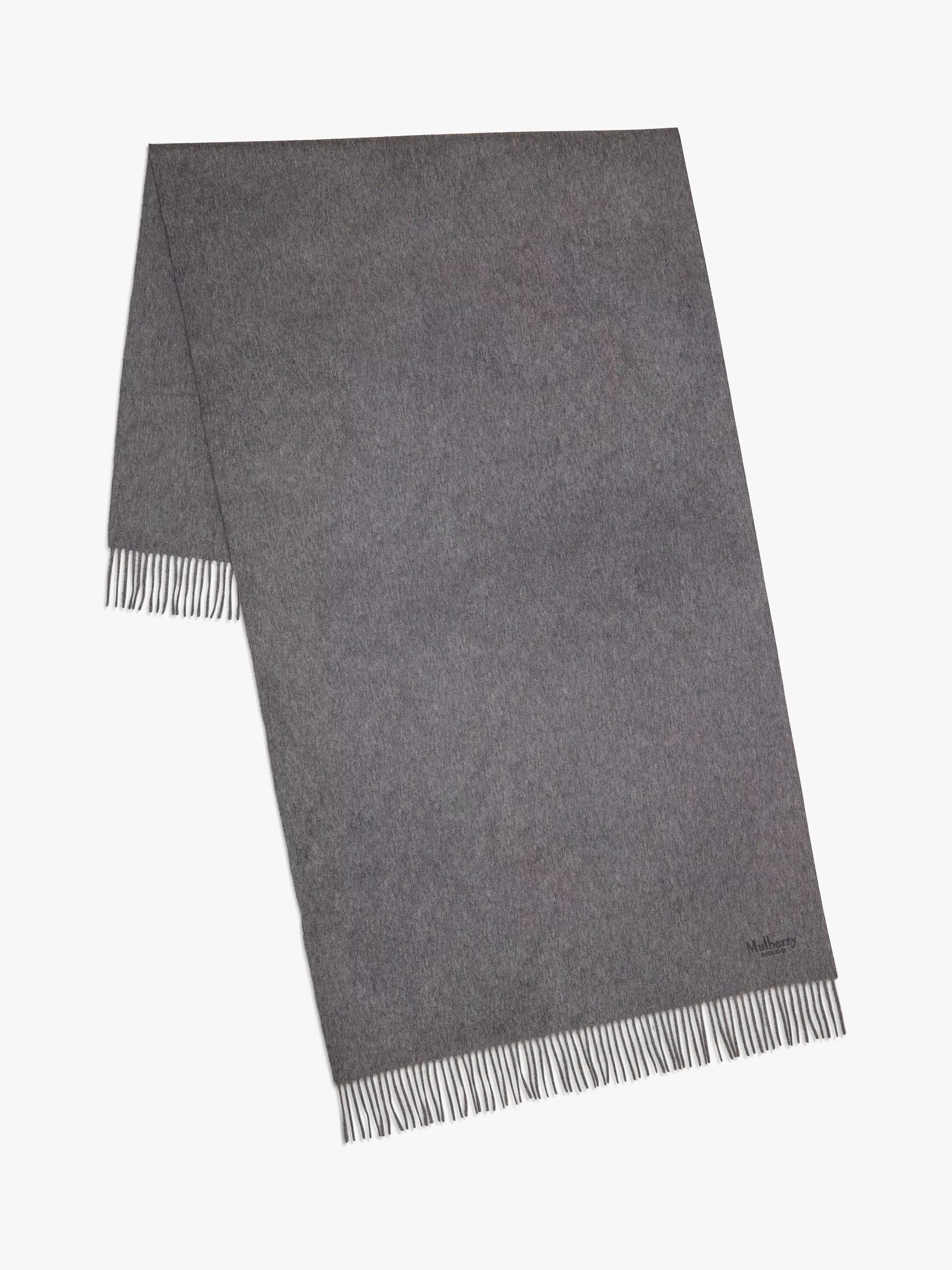 وشاح صوف الميرينو الصلب من Mulberry مقاس 200 × 70 سم