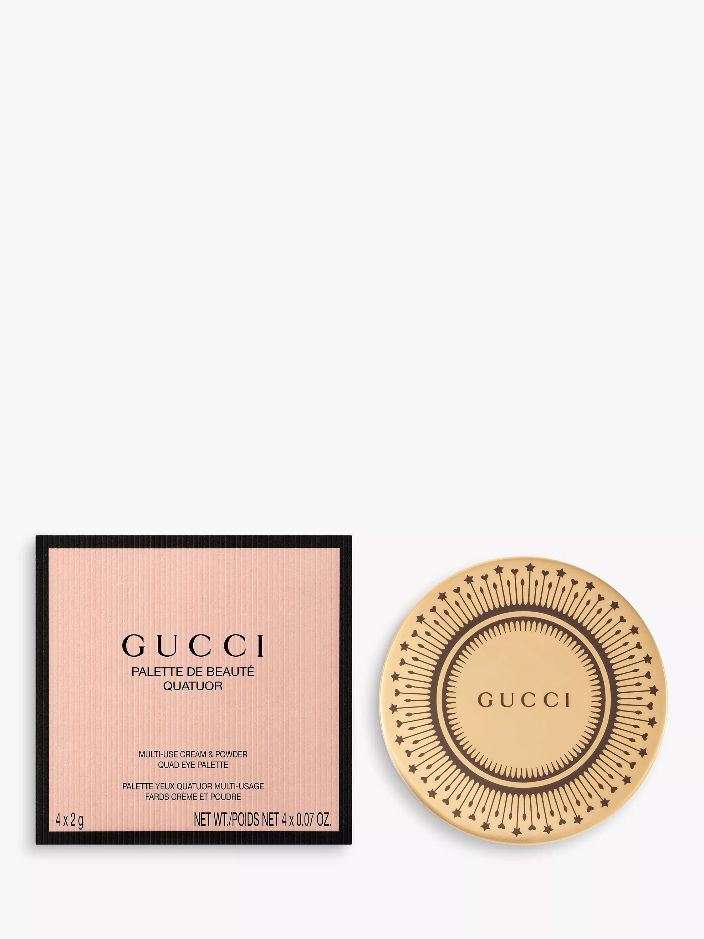 Gucci makeup palette, UK version