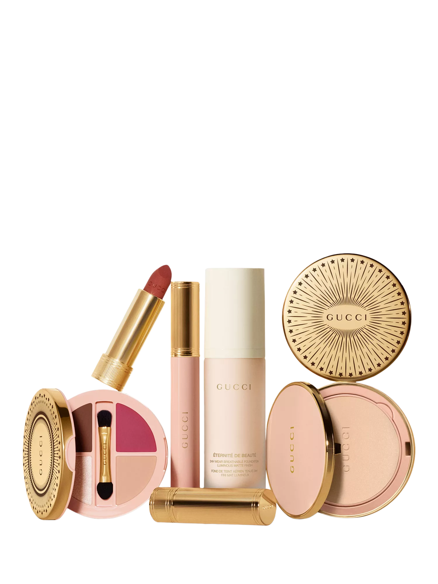 Gucci Palette de Beauté Quatuor Eye, Cheek and Lip, 02 Rosa Nitida