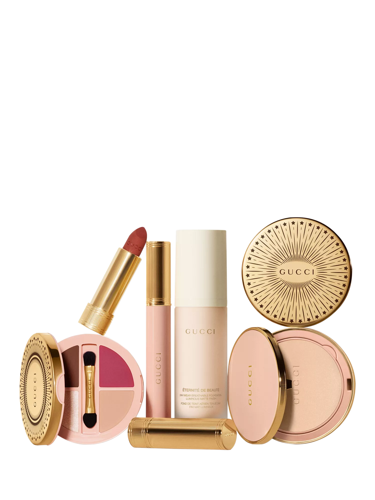 Gucci Palette de Beauté Quatuor Eye, Cheek and Lip, 03 Wild Bouquet