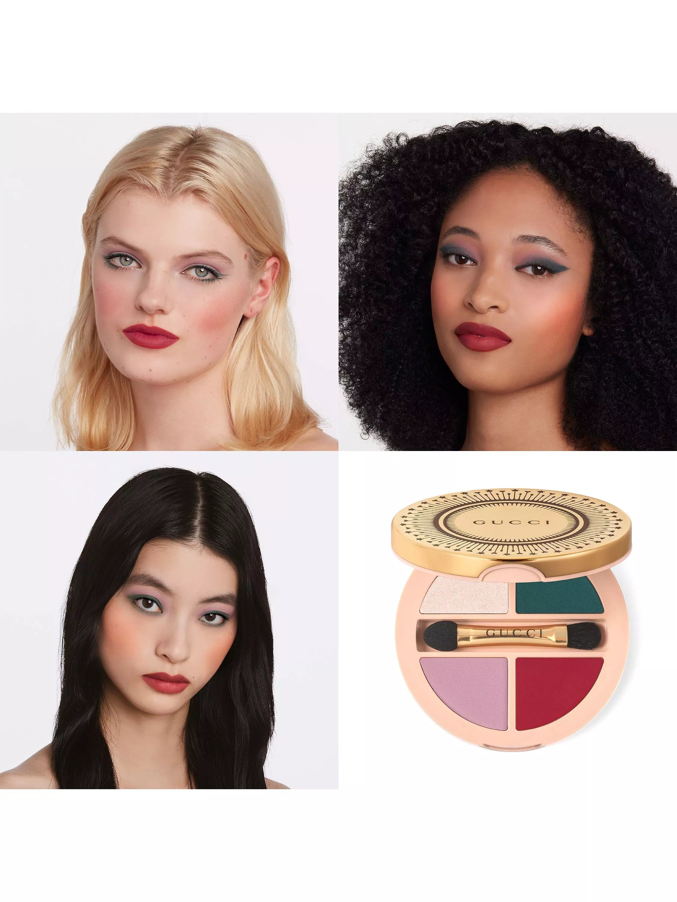 Gucci Palette de Beauté Quatuor Eye, Cheek and Lip, 03 Wild Bouquet