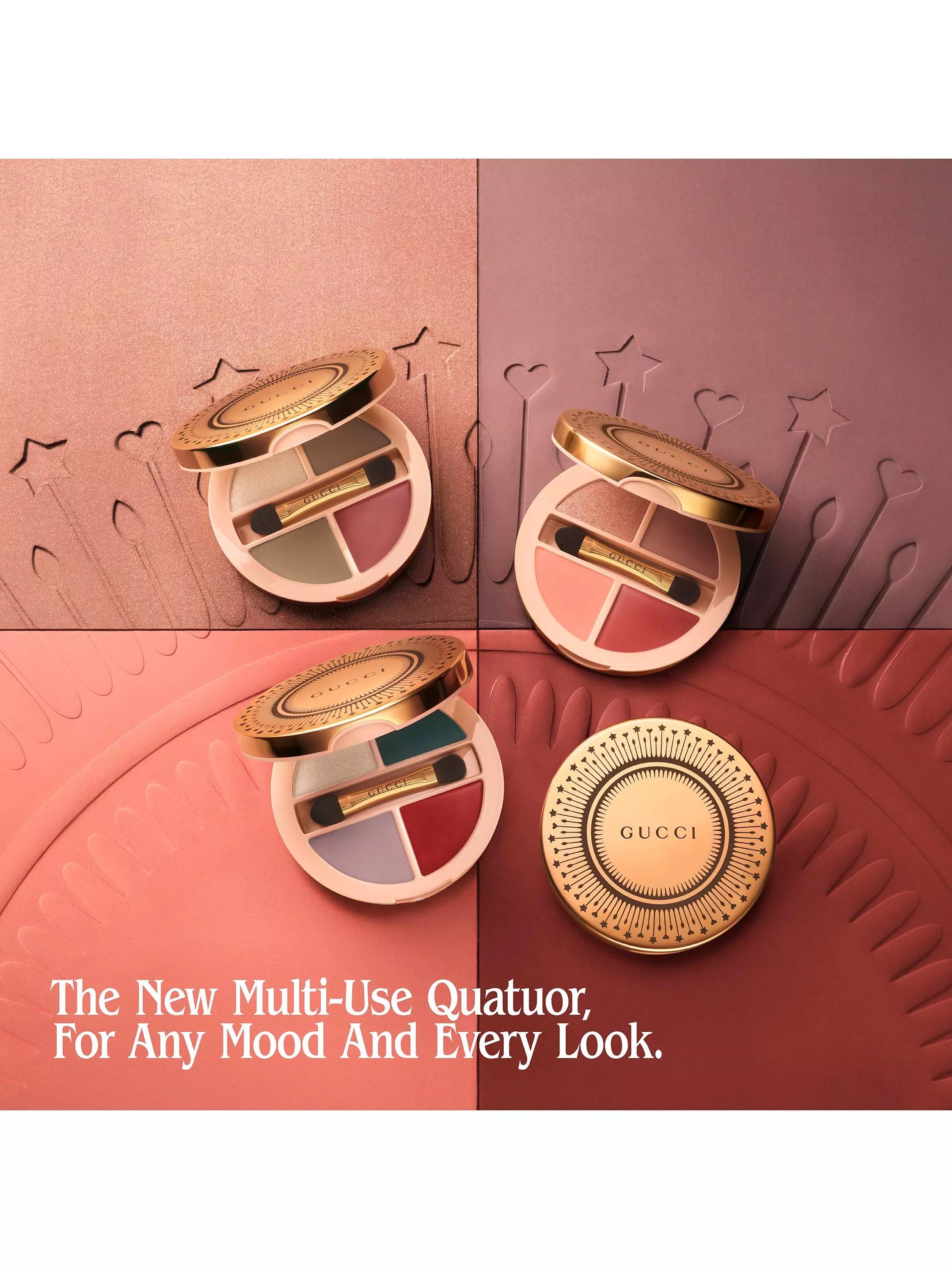 Gucci Palette de Beauté Quatuor Eye, Cheek and Lip, 03 Wild Bouquet