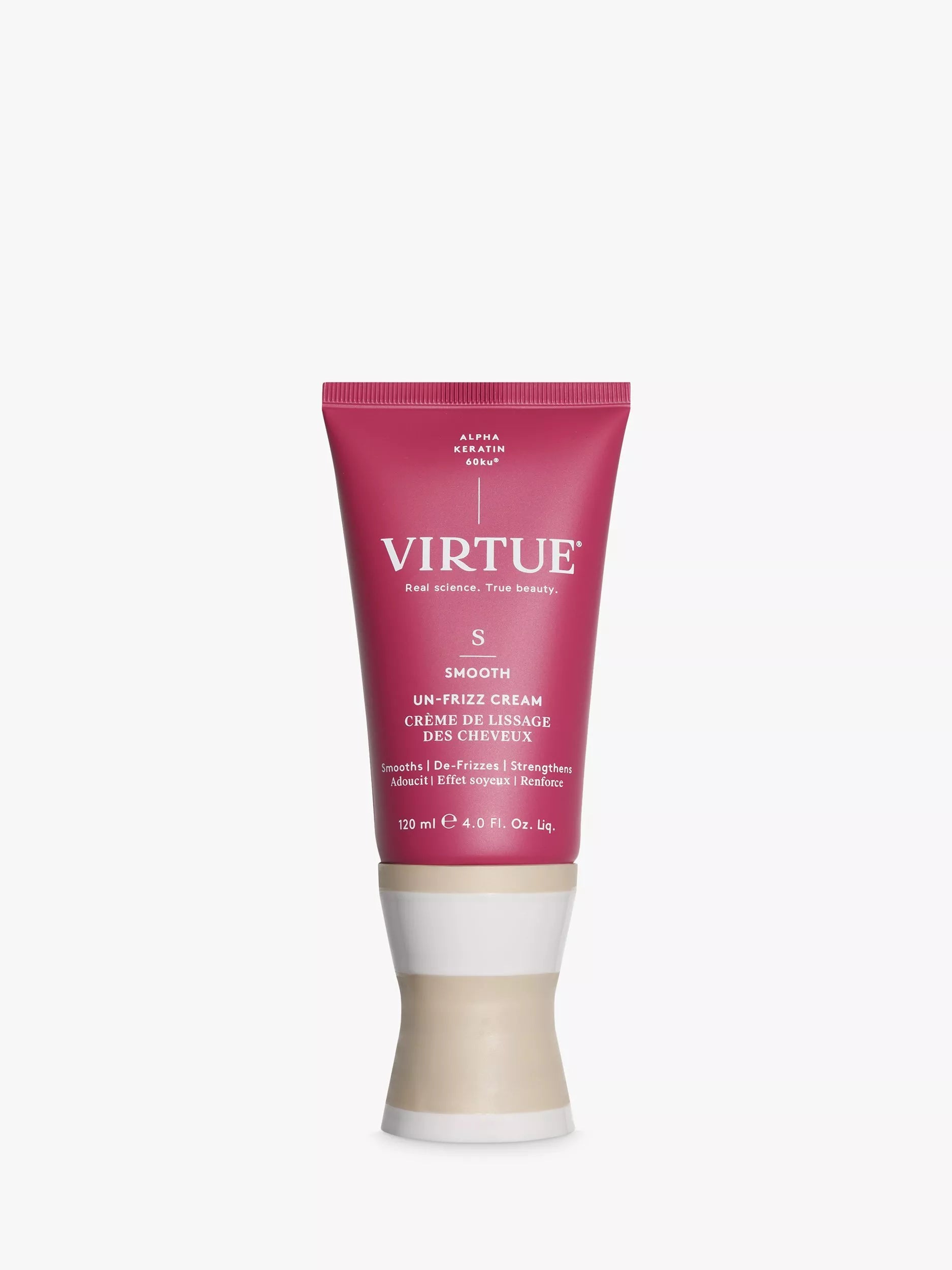 Virtue Un-Frizz Cream 120ml, imported from the UK