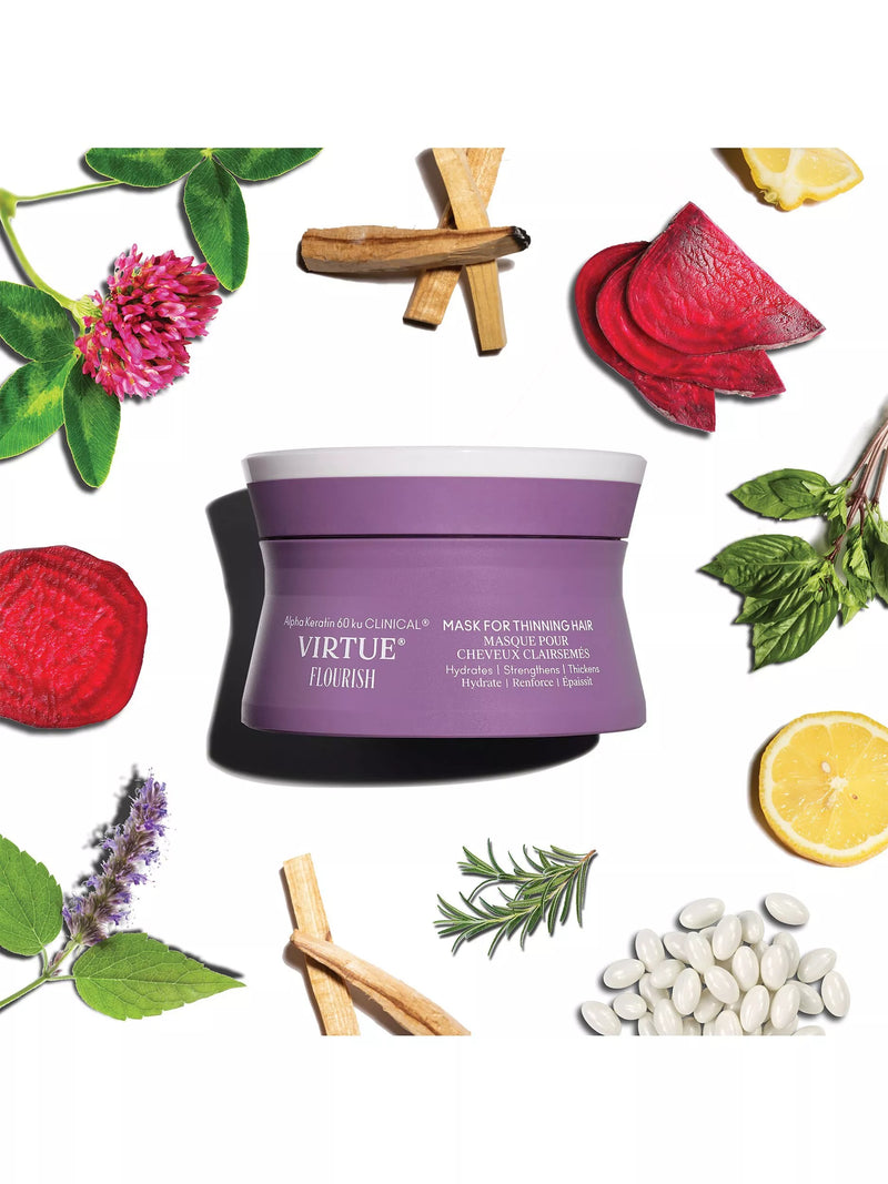 Virtue Flourish Mask for Thinning Hair 150ml (British brand)