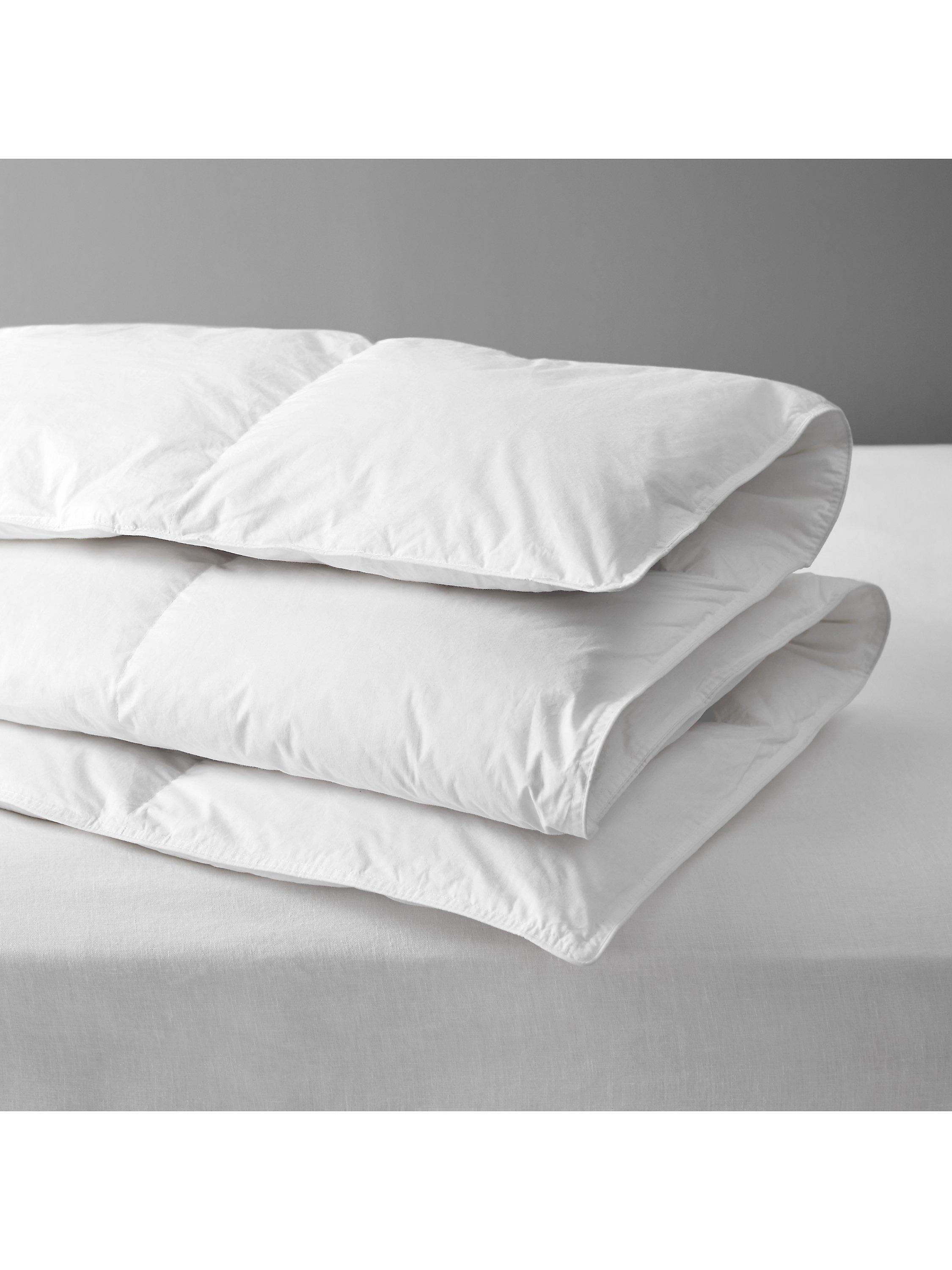John Lewis Natural Duck Down Duvet 10.5 Tog White, UK version
