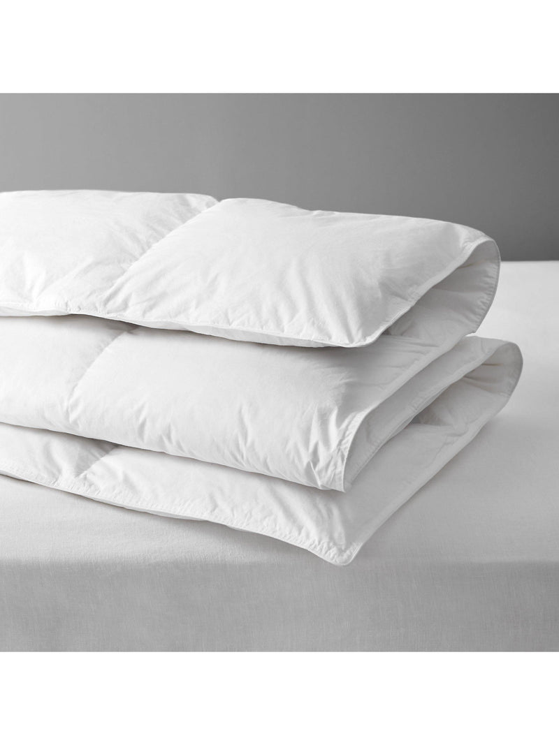 John Lewis Natural Duck Down Duvet 10.5 Tog White, UK version