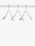 John Lewis no-slip hangers set of 3 white (British brand)
