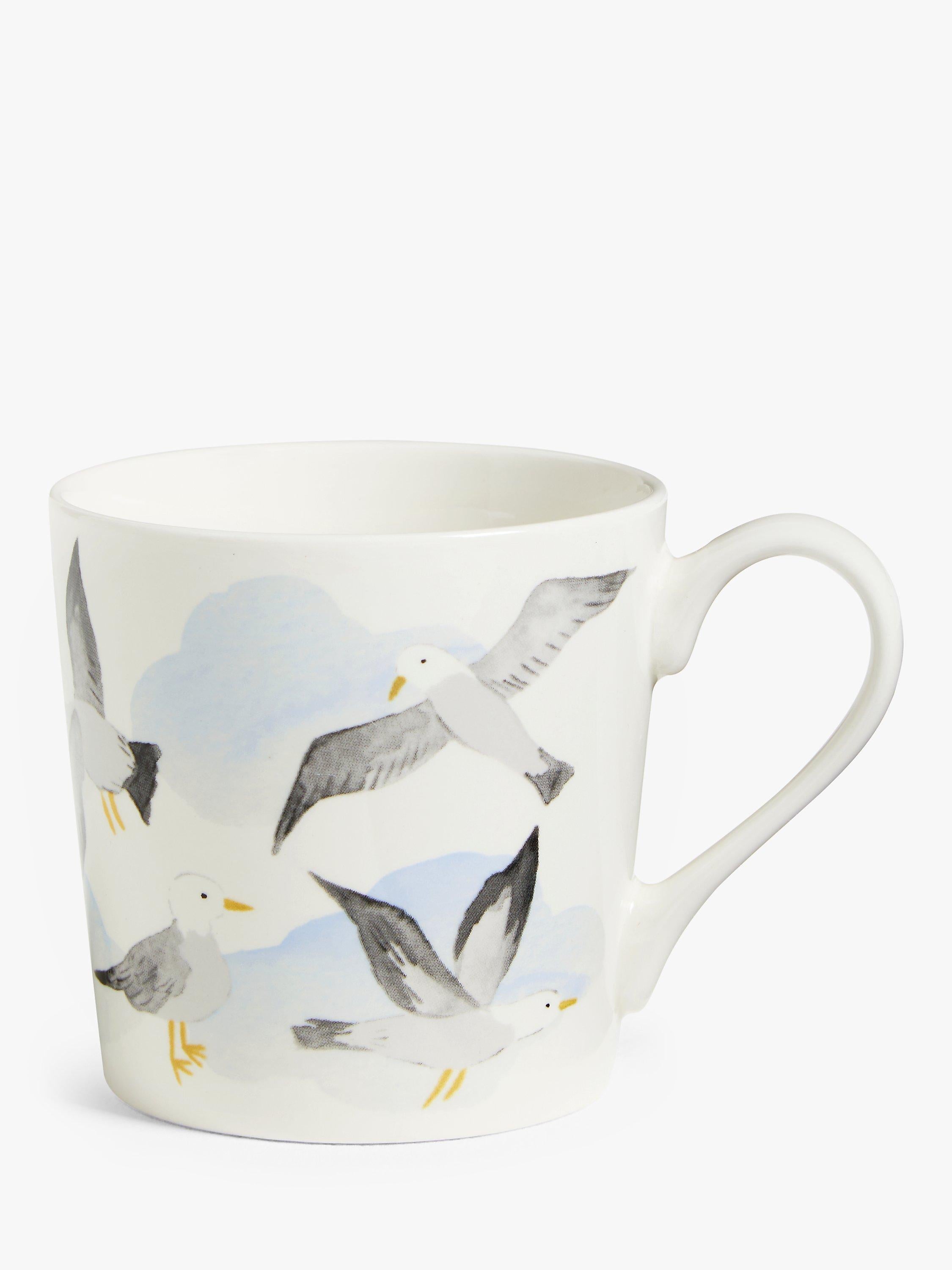 Coastal Seagulls Stoneware Mug 330ml Multi