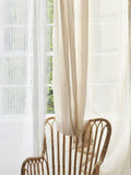 قماش شفاف Designers Guild Garonne بوليستر معاد تدويره 315 سم - منتج بريطاني